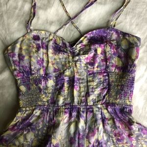 Floral Free People mini dress